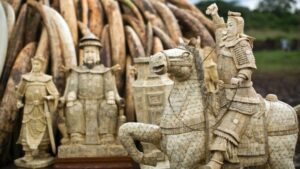 Ivory horse