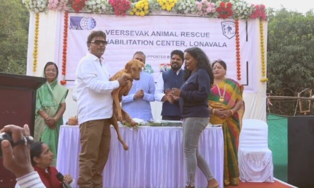 INAUGURATION OF VEERSEVAK ANIMAL RESCUE & REHABILITATION CENTER IN LONAVALA, INDIA