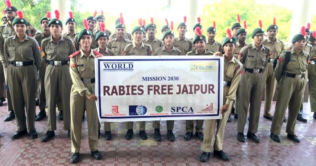 RABIES FREE JAIPUR, A PROJECT TO PROMOTE ANTI RABIES VACCINATIONS AND DOG BITE PREVENTIVE MEASURES IN SCHOOLS AND COMMUNITIES