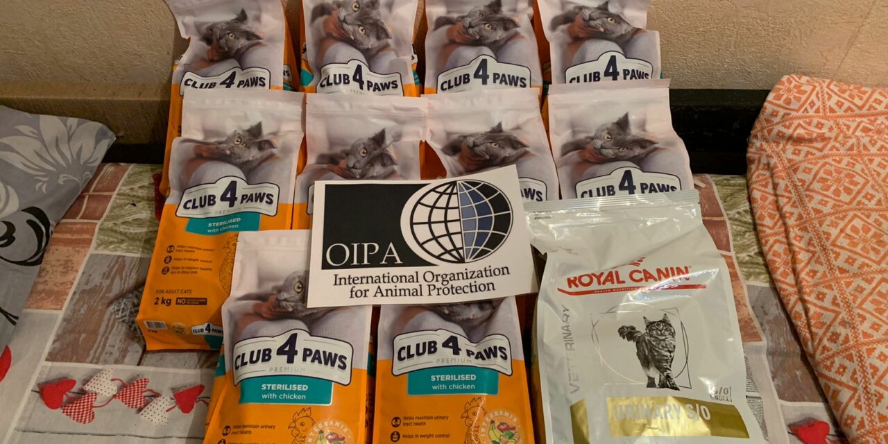 FOOD FOR PETS OF VULNERABLE FAMILIES IN NIKOPOL AND VILNOHIRSK