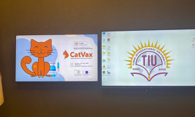 OIPA SPONSORS A CAT VACCINATION CAMPAIGN AT TISHK UNIVERSITY IN KURDISTAN