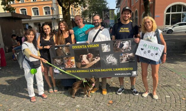 Animal Rights March in Zurich: OIPA’s Swiss member league “Atra” took part in it