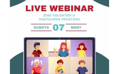 Join OIPA Bosnia and Herzegovina’s Webinar: “Women Volunteers in the Digital Space” on International Women’s Day