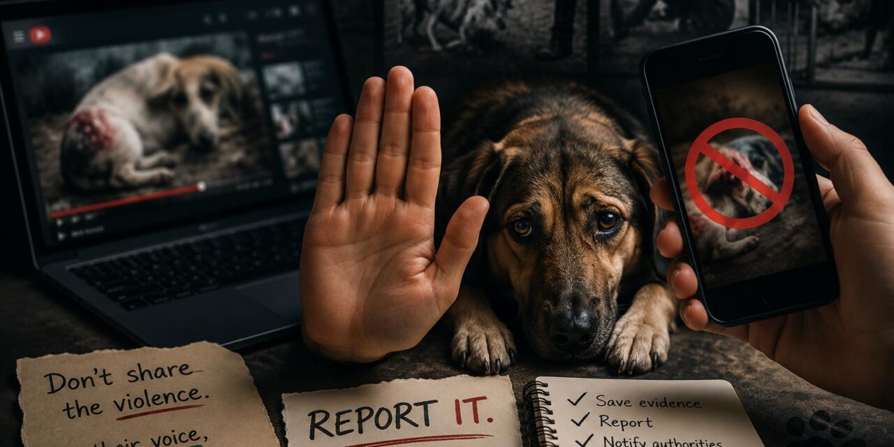 Animal Cruelty Online: Why Sharing Violent Content Is Not the Best Way to Help
