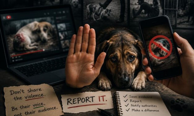 Animal Cruelty Online: Why Sharing Violent Content Is Not the Best Way to Help